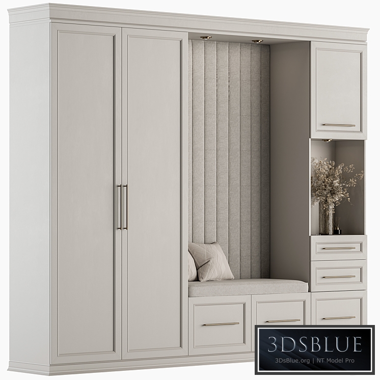 Hallway 56 - White and Cream Entrance