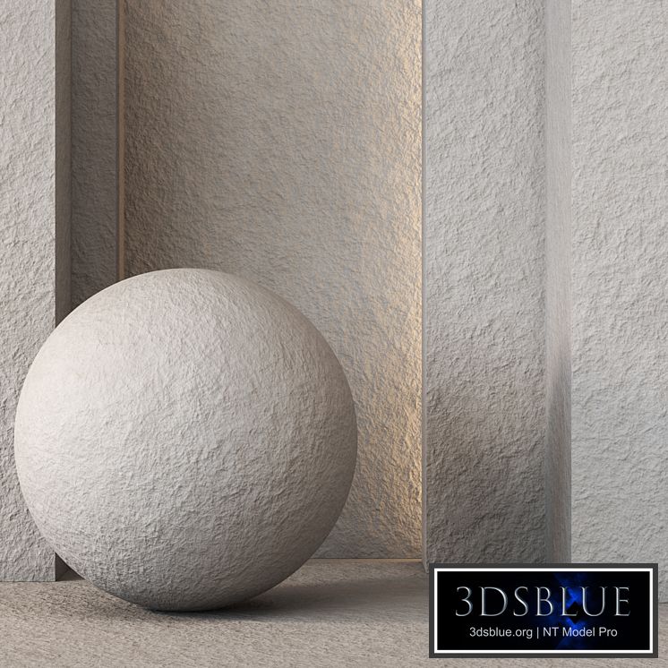 Stucco Wall Texture 4K - Seamless - 3 Color