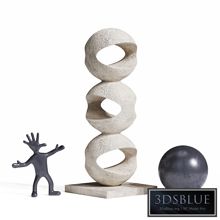 Endless ball ornament sculpture