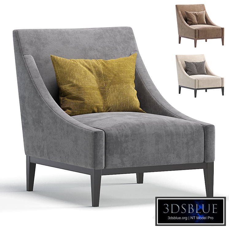 Armchair FLORIDA by Cazarina Interiors 3 Colors Version/Armchair FLORIDA