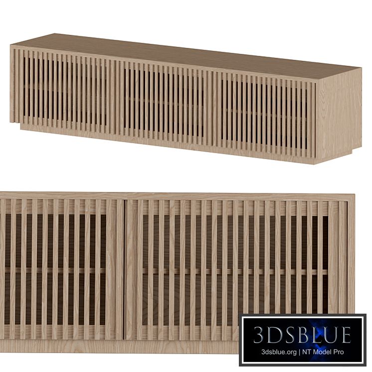 Modern Solid Wood TV Stand NO.06