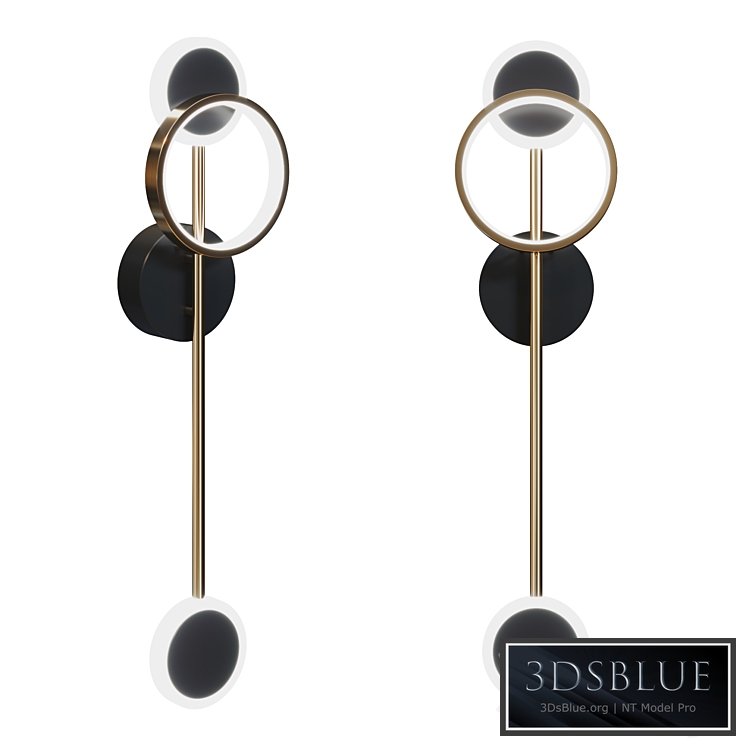 Loft-concept - Bendik Gold Ring Wall lamp B