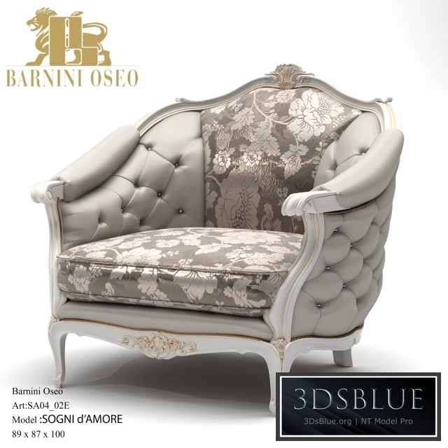 Armchair Barnini Oseo_Sogni d`Amore