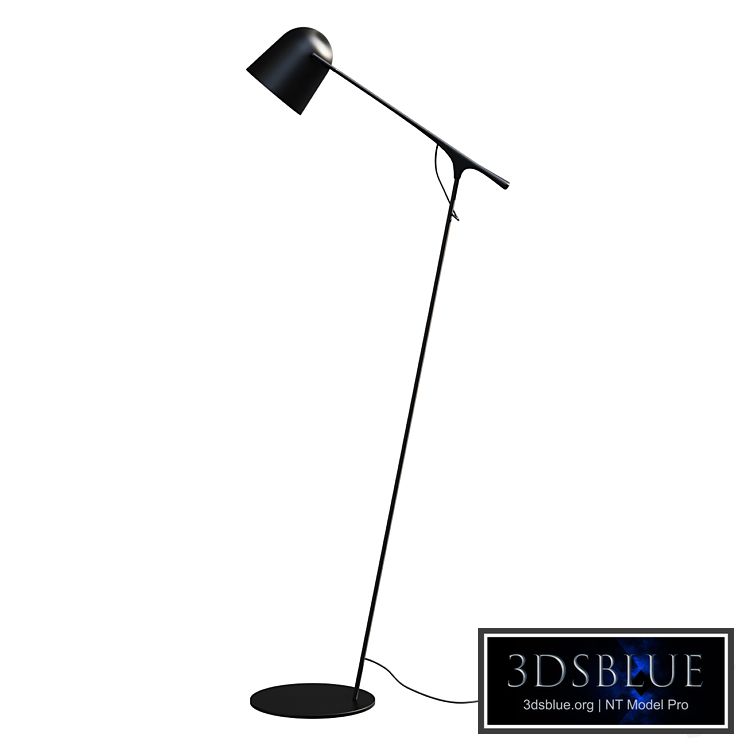 Floor lamp Minimal Black Iron Floor Lamp