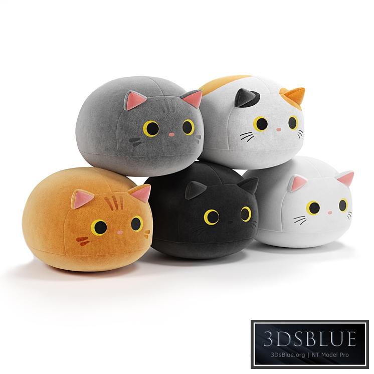 Soft toys cats