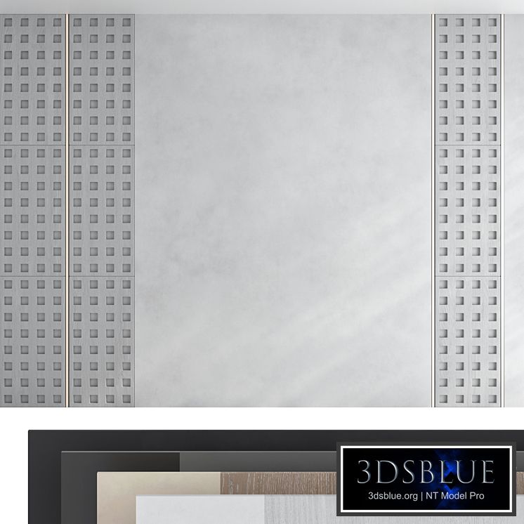 Decorative wall panel set 75