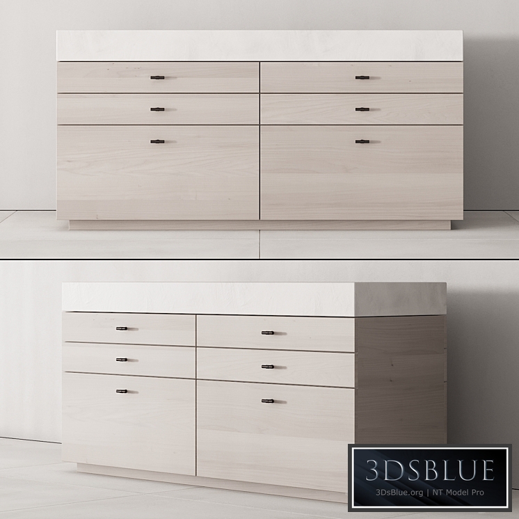 173 cabinet furniture 04 minimal wardrobe kit P02 island