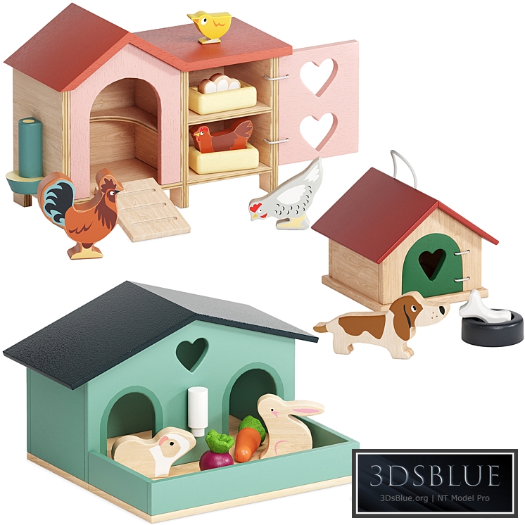 Tender Leaf Animal Toys Set