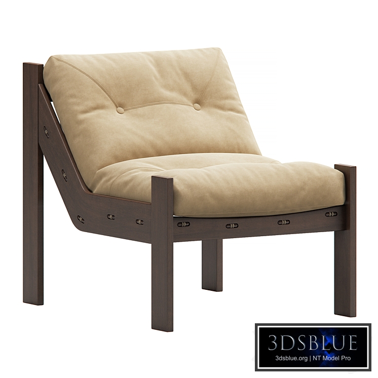 Village Lounge Chair by Jean Gillon, Brazilian Mid-Century Design