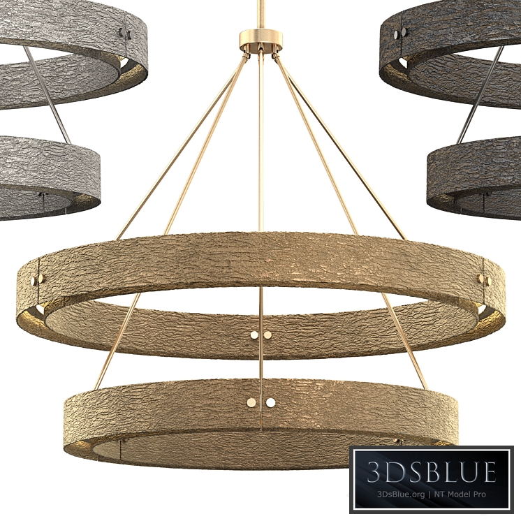 VOUVRAY TWO-TIER ROUND CHANDELIER 60