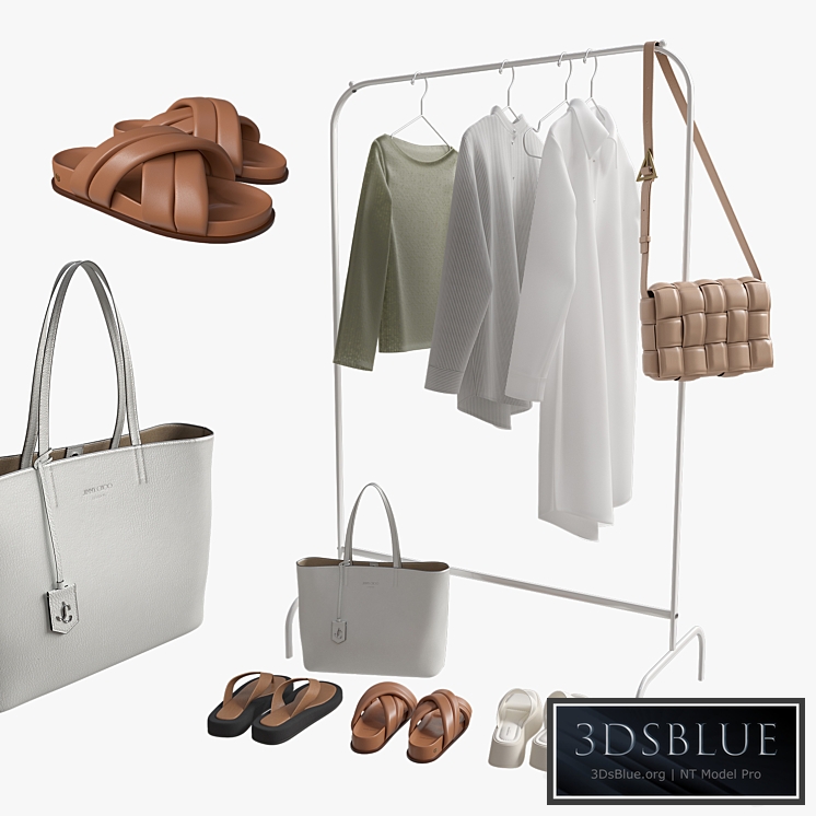 Set of clothes, shoes and bag