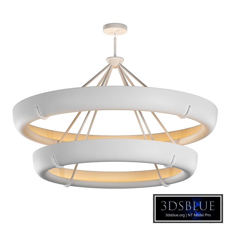 SEINE TWO-TIER ROUND CHANDELIER 60