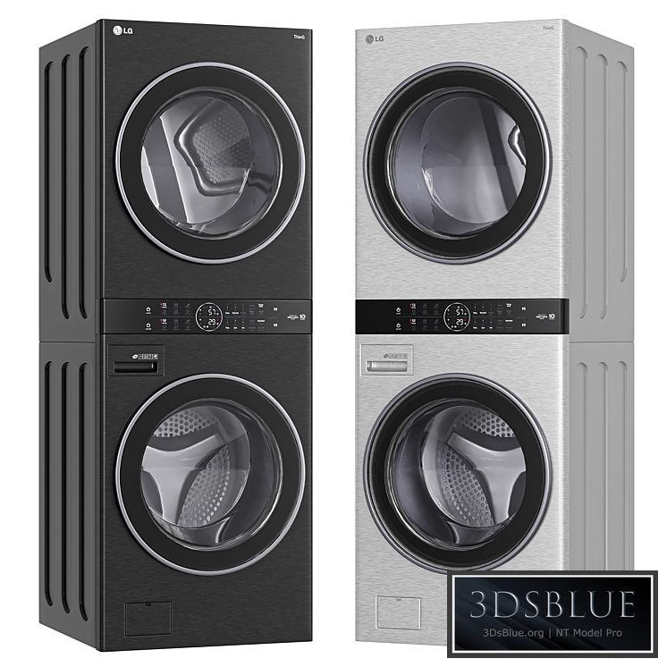 LG WashTower - Washer Dryer - WWT-1710B