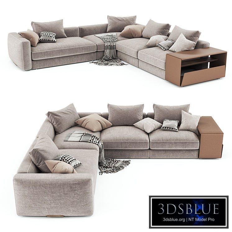 Flexform HARPER sectional sofa