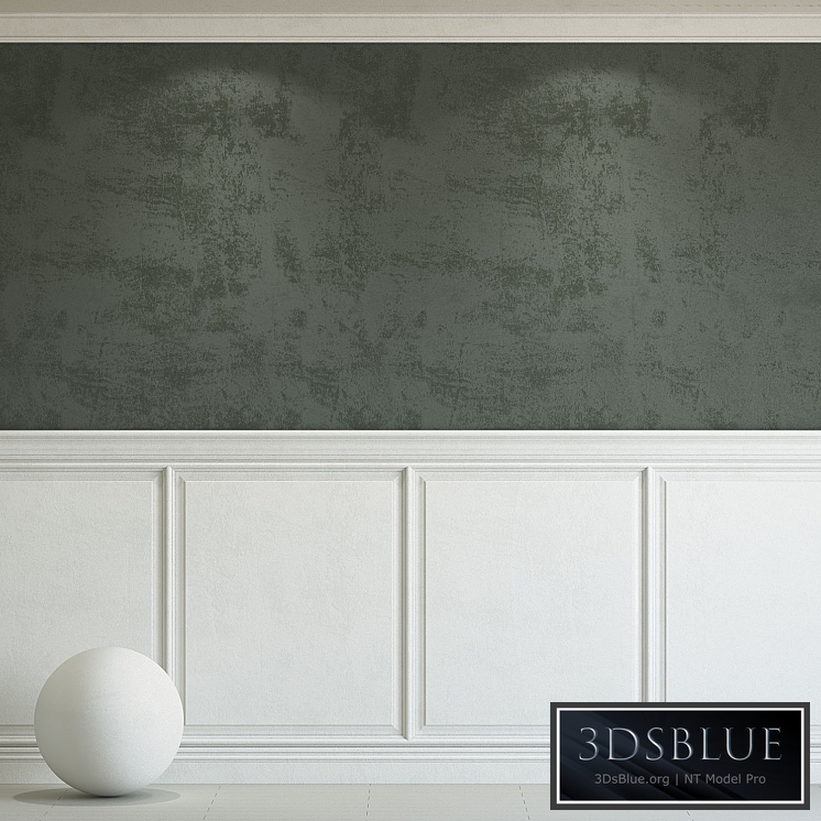 Decorative plaster with molding 249