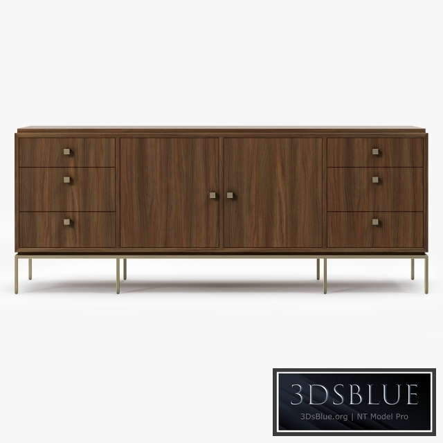 Mitchel Gold &amp; Bob Williams Vandyke Drawer Door Chest