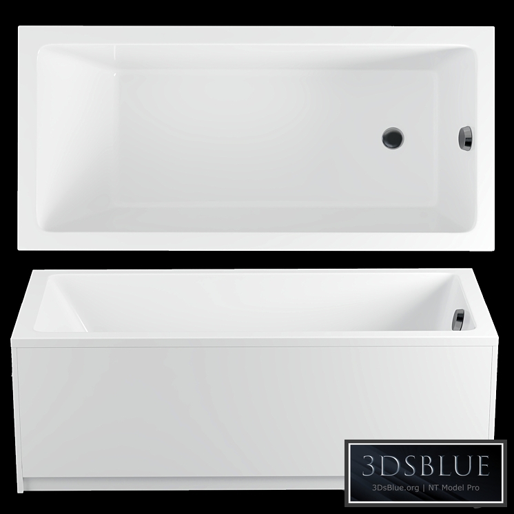 Acrylic bathtub Riho Lusso Plus 170x80