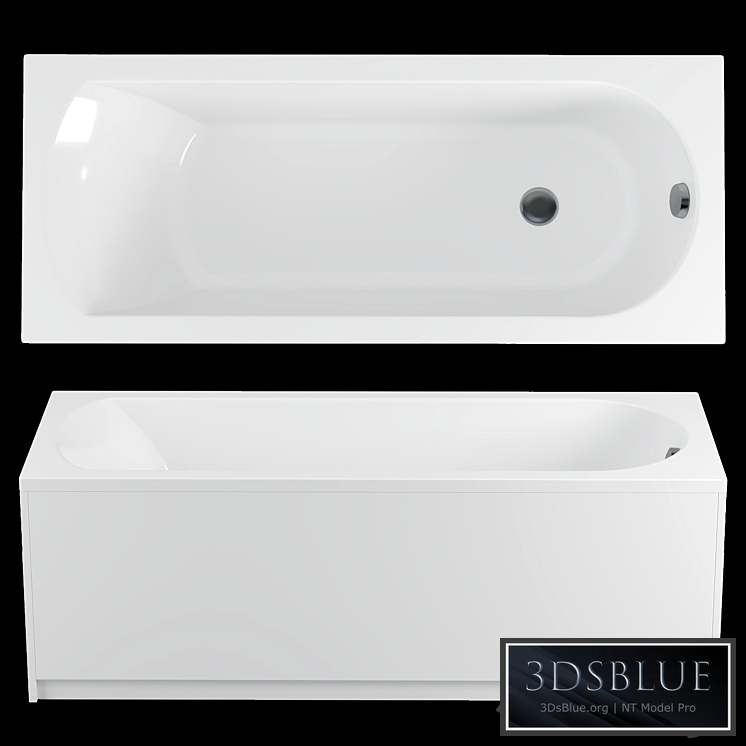 Acrylic bathtub Riho Miami 170x70