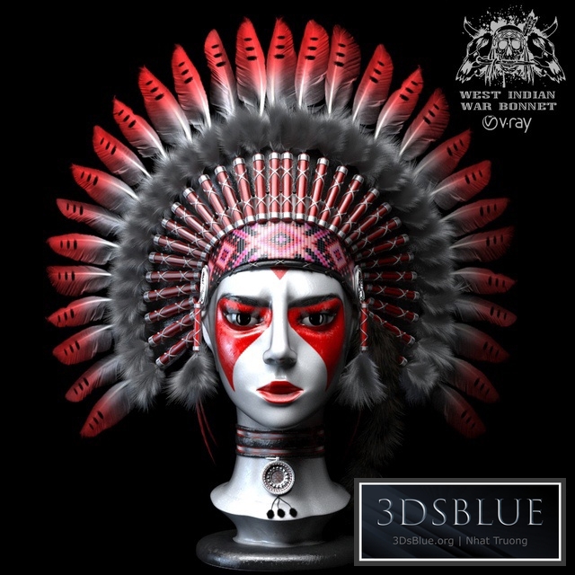 West Indian war bonnet