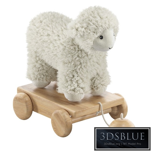 Wheelchair-toy "Lamb"