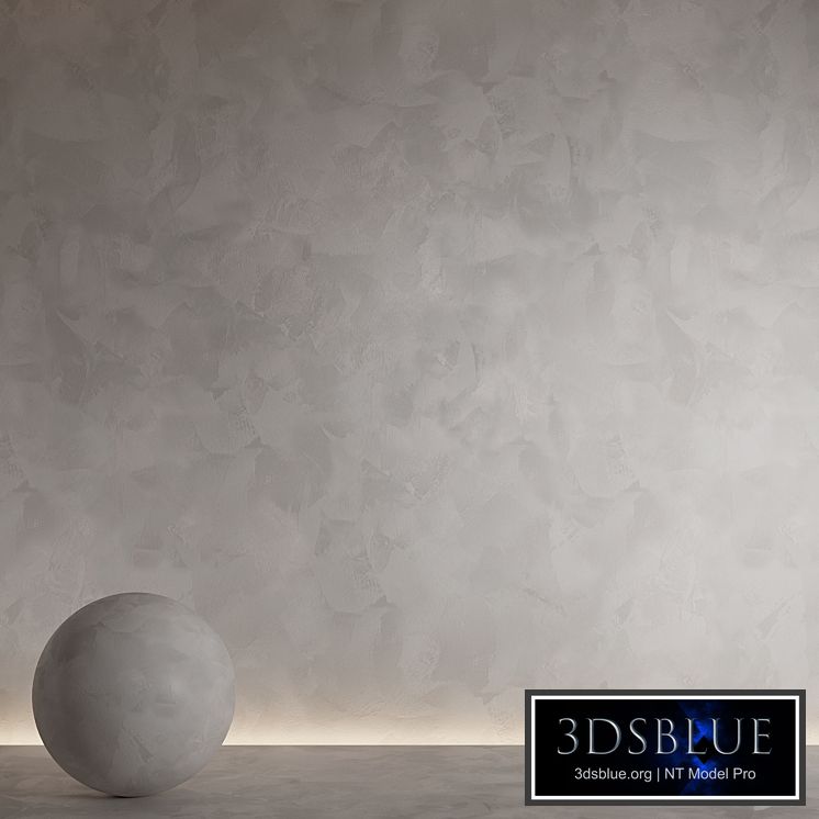 Decorative plaster. Seamless decorative plaster material