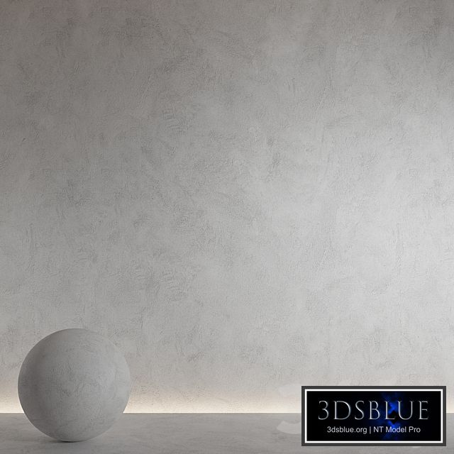 Decorative plaster. Seamless decorative plaster material