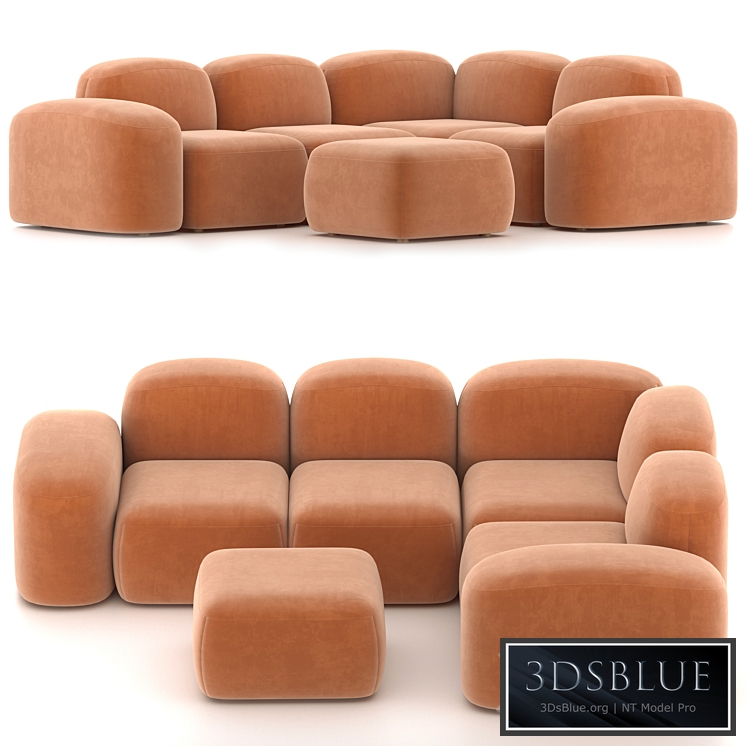 MUSE SOFA FOUR PIECE MODULAR