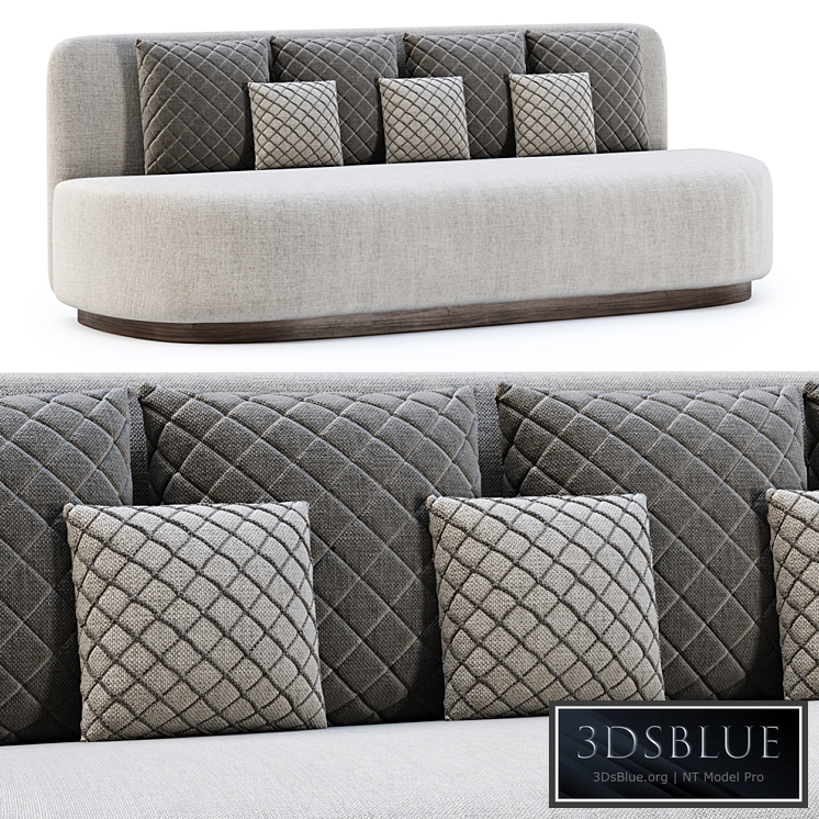 Stefa restaurant double seat sofa SCD22 by Bpoint Design