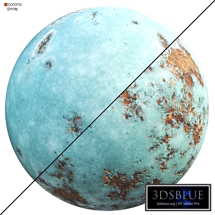 Rusty Metal PBR Mtl collection set 007