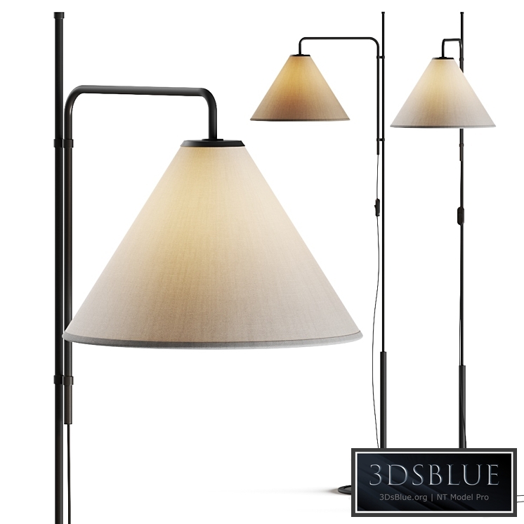 Marset Funiculi Fabric Floor Lamp