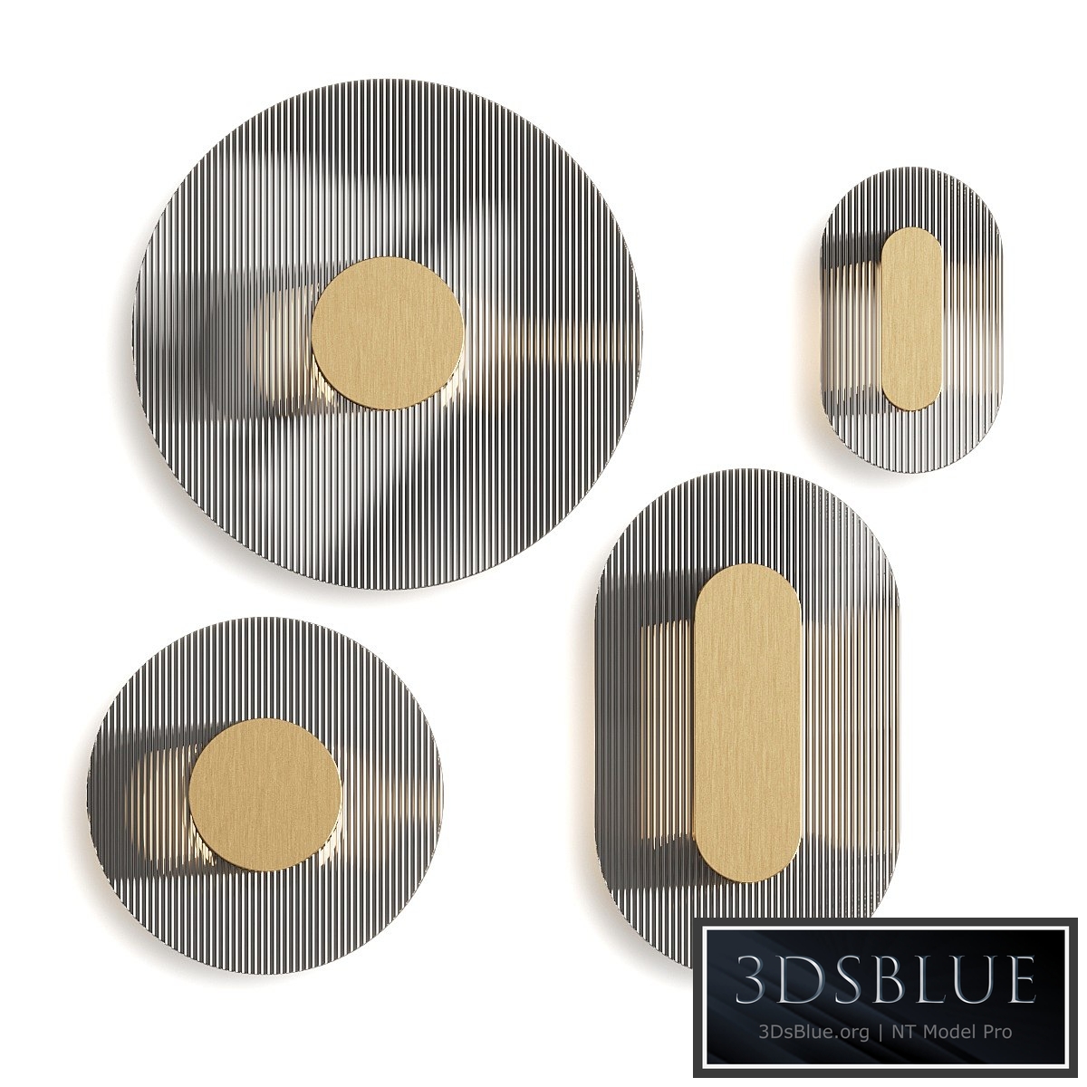 Baxter Button Wall Lamps