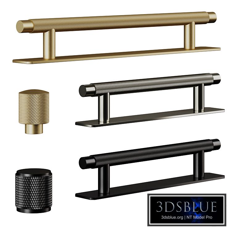 Plankhardware KEPLER Knurled T-Bar and BROOKS and FRANKLIN Knob