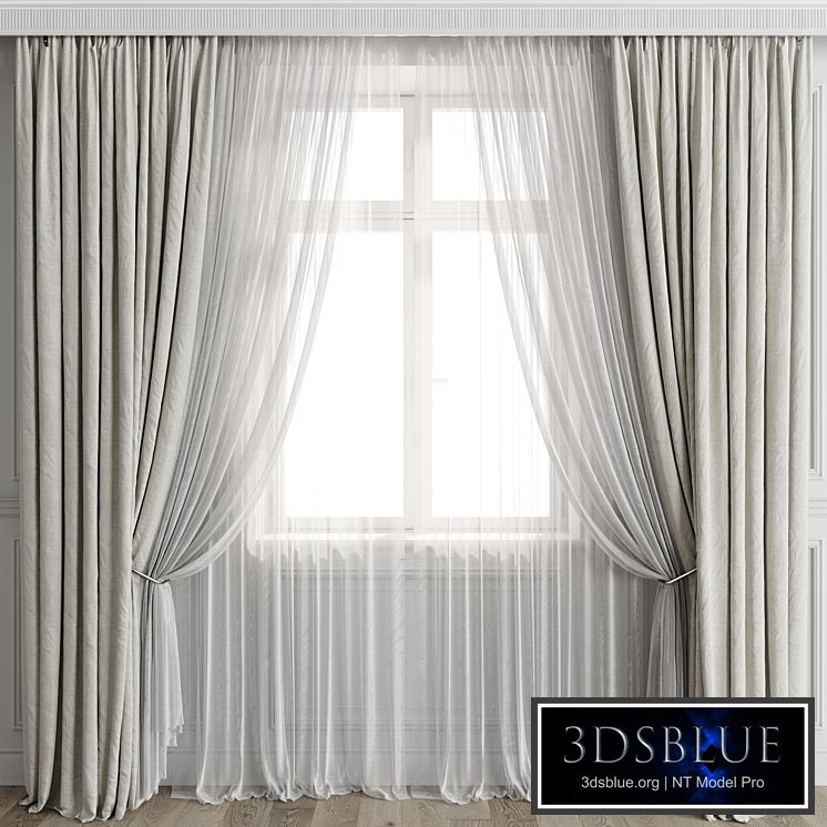 Curtains with window 499C