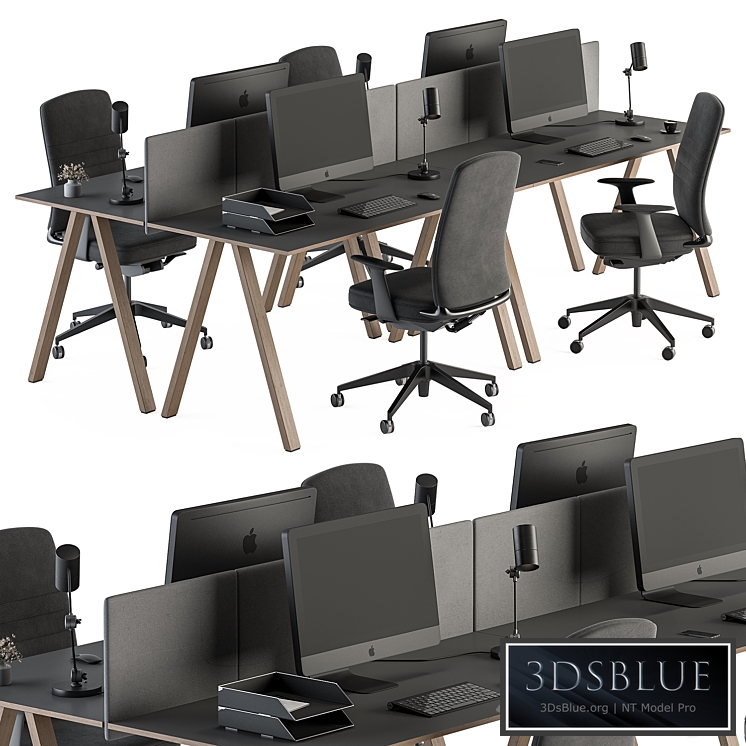 Employee Set - Office Furniture 346