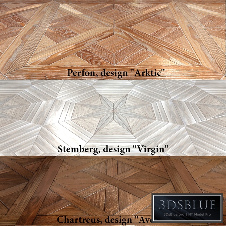 Modular flooring 2 (3 types)