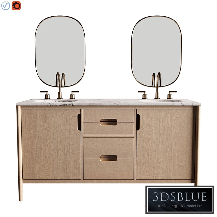 Manzanita 60 Double Sink Vanity