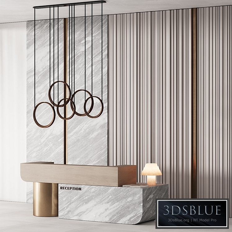 184 office furniture 04 reception desk 04