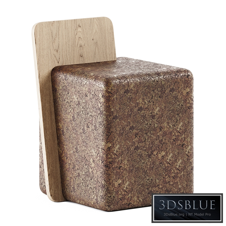 Cut Stool by BlackCork / Garden chair