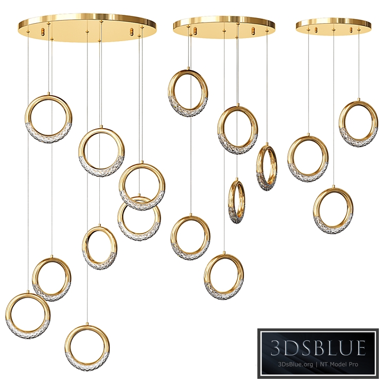 Luxury Ring Led Chandelier