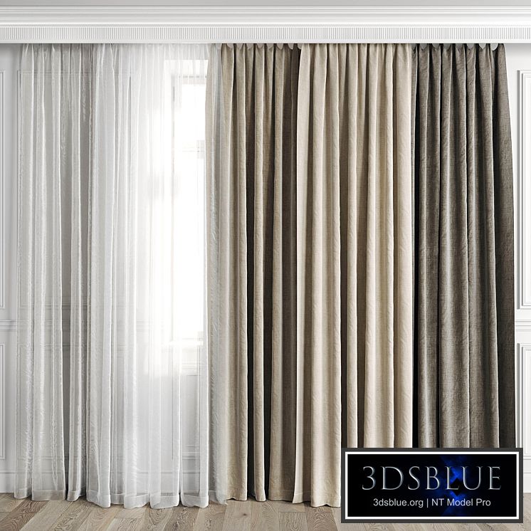 Curtains with window 503C