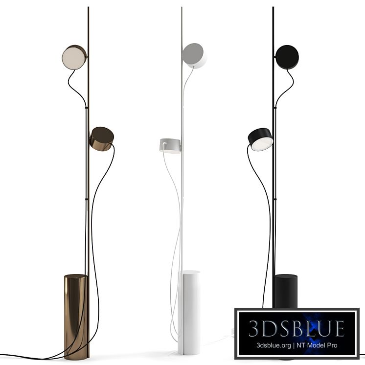 Post Led by Earnest Studio from Muuto Floor Lamp