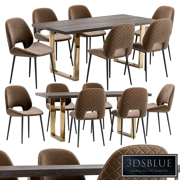 Beekman Dining Chair and Osaka Table