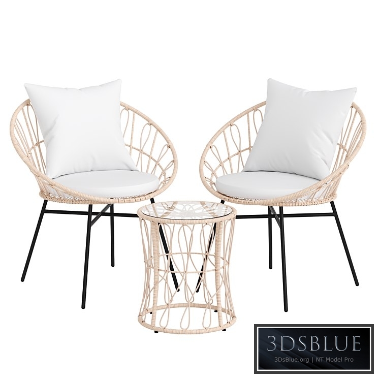 Rattan Wicker Patio Garden Furniture Set Devon TW-VN017-18