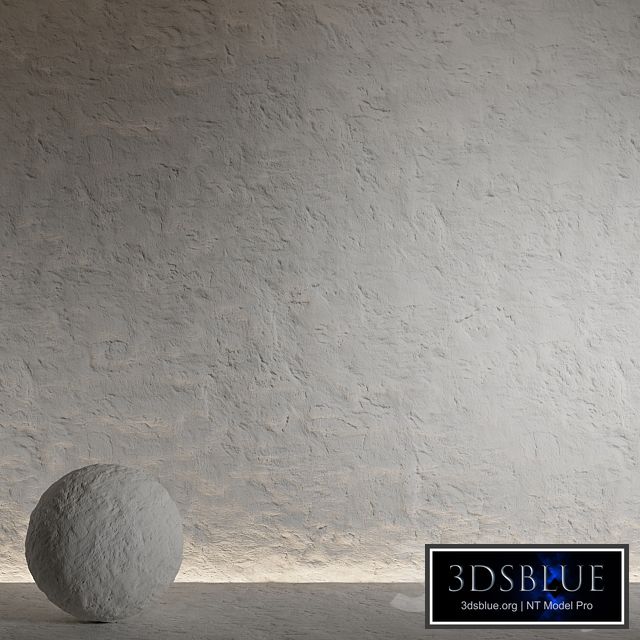 Decorative plaster. Seamless decorative plaster material