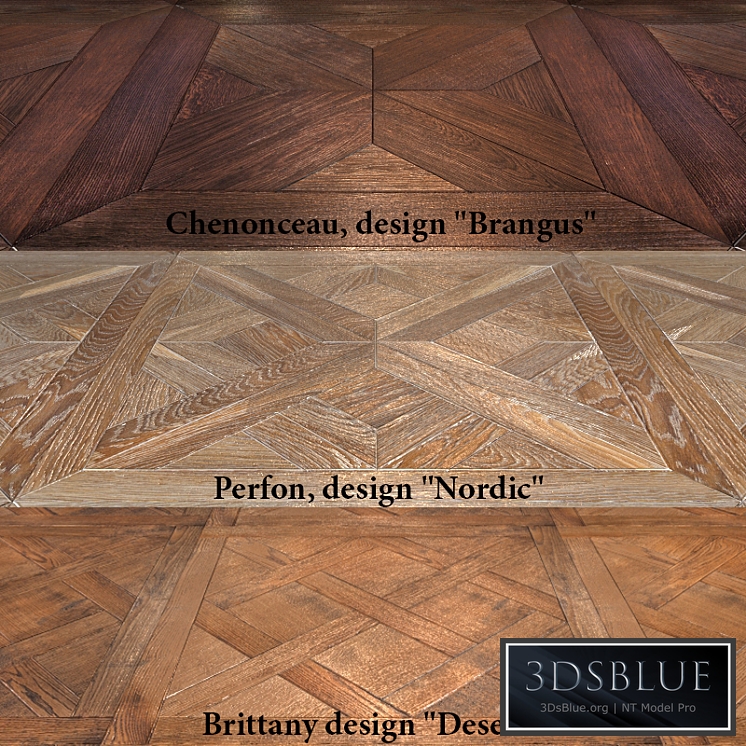 Modular flooring 4 (3 types)