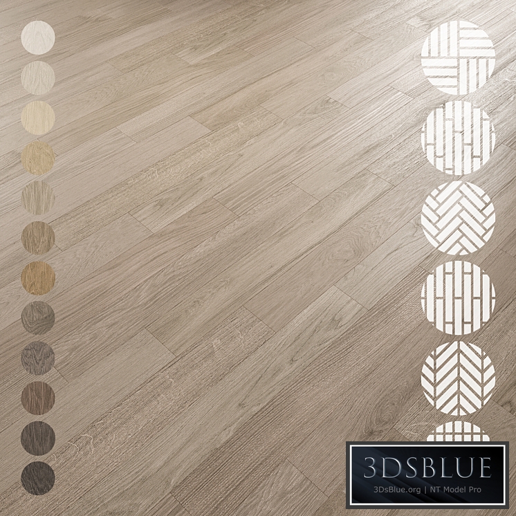 Oak Flooring Set 031