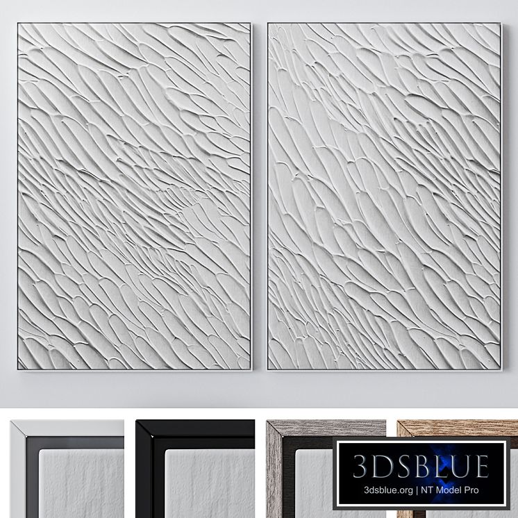 Set of large wall paintings 2033