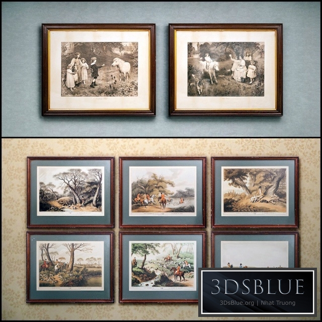 The picture in the frame: a collection of 44 etchings