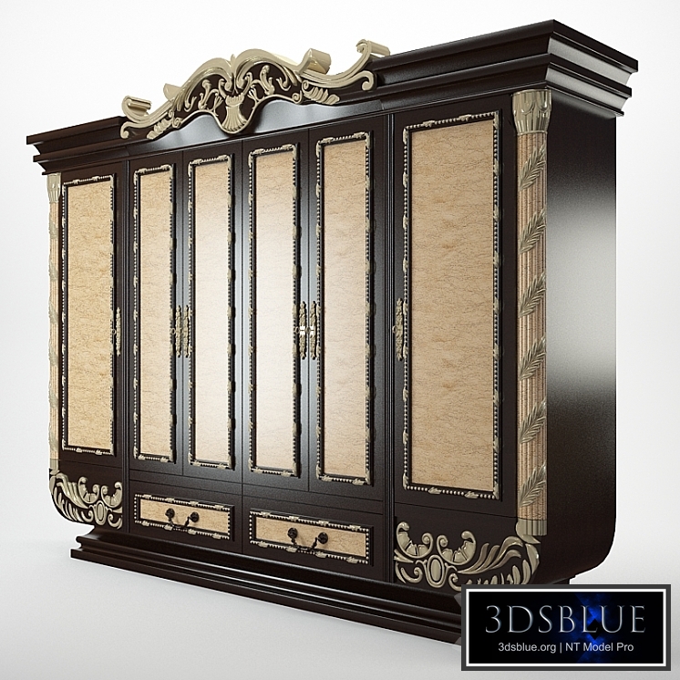 Wardrobe in oriental style