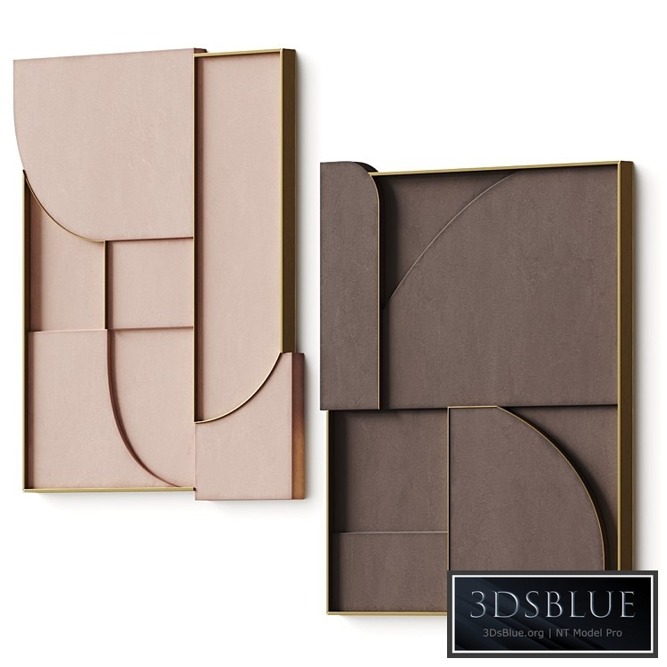 Jose Leite De Castro Topaz Decoration Panels